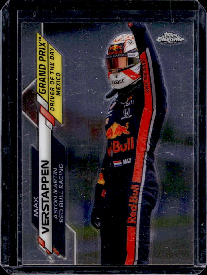 2020 Topps Chrome F1 Max Verstappen #171