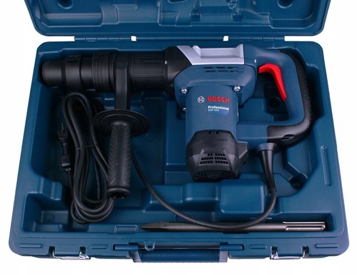 BOSCH GSH 500 SCHLAGHAMMER, SDS-MAX 7,5 J/5KG + SPITZMEISSEL 280MM - Bild 9 von 13