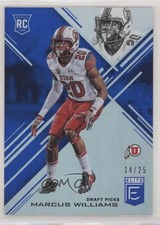 2017 Panini Elite Draft Picks Aspirations Blue 14/25 Marcus Williams #139 0q3