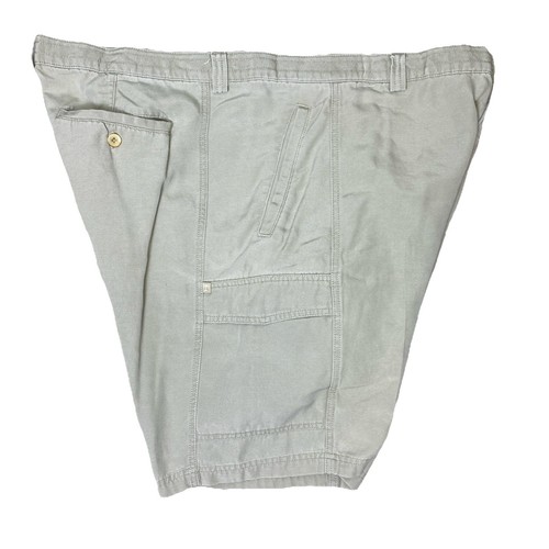 Pantalones Cortos Carga TOMMY BAHAMA Relax Caqui Bronceado Mezcla Tencel Talla 44 - Imagen 4 de 8