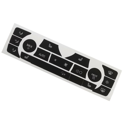 Climate Control AC Climate Control Knob Sticker Automobile Accessories - Picture 11 of 12