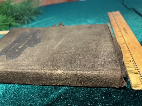 A Christmas Carol by Charles Dickens-The Roycroft, Hubbard 1902- leather Antique - Picture 4 of 18