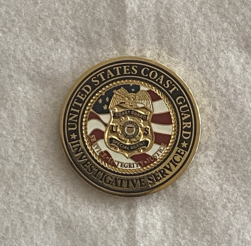 United States Coast Guard Challenge Coin Ships Free - Picture 2 of 4