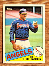 1985 Topps #200 Reggie Jackson