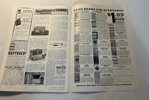 Vintage 1941 Juli Jagd und Angeln Magazin von Good Sport, Snakes & Shooters - Bild 5 von 6