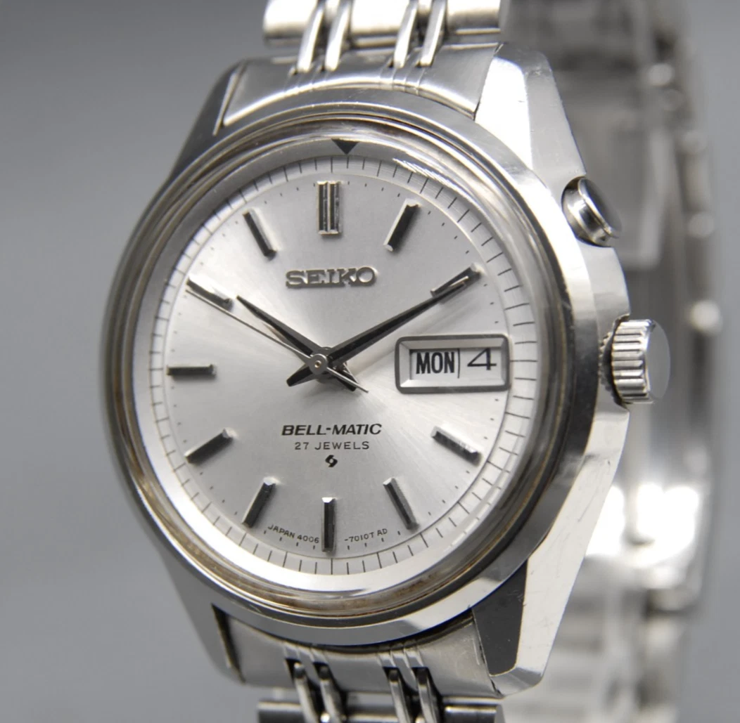 Seiko Bell-Matic Stainless Steel Band Wristwatches for sale | eBay