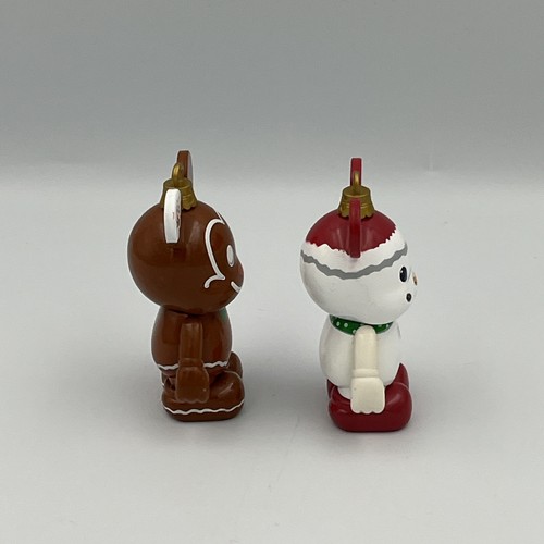 Disney Vinylmation Jingle Smells Adorno Set de 2 Pan de Jengibre Malvavisco - Imagen 4 de 7