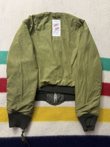 424 Alpha Industries SlamJam Italy Distressed Paint Splatter Bomber Jacket Small - Picture 6 of 24