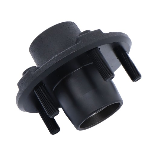 2Pcs Trailer Axle Kits W/ 5-4.5" Bolt Circle Hub 2000 lbs & 1" Round BT8 Spindle - Picture 6 of 11