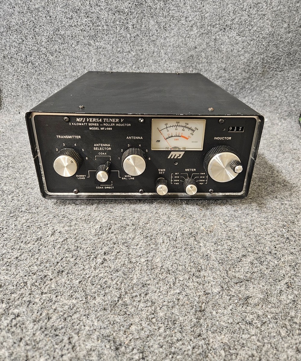 MFJ Versa Tuner V MFJ-989 3KW Antenna Tuner | eBay
