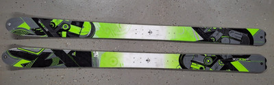 Set of K2 Side Stash Back Side Series Skis, 139 108 127, 181 cm, NO BINDINGS