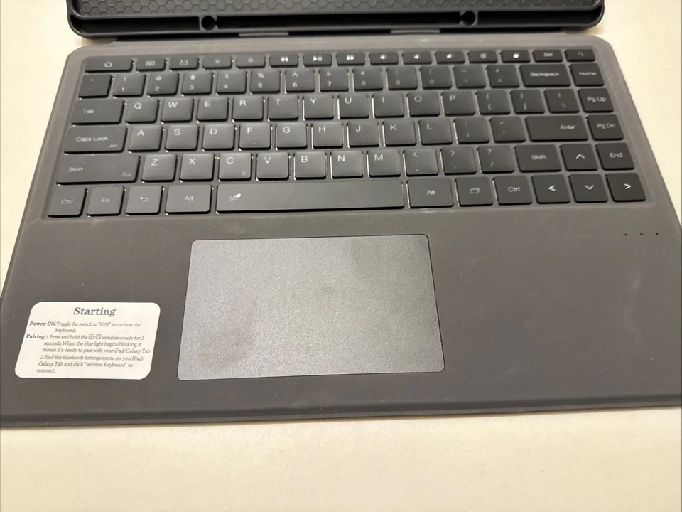 Funda con teclado para Samsung Galaxy Tab S10 Ultra/S9/Ultra/S8 Ultra 14,6""  Foto 3 de 4