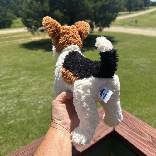 Jellycat Stuffed Plush Hector Fox Terrier Dog Retired Plush Stuffy Puppy Dog - Picture 5 of 8