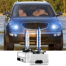 For Buick Enclave 2008-2012 2X D1S HID Headlight High&Low Beam 8000K Bulbs Set 2