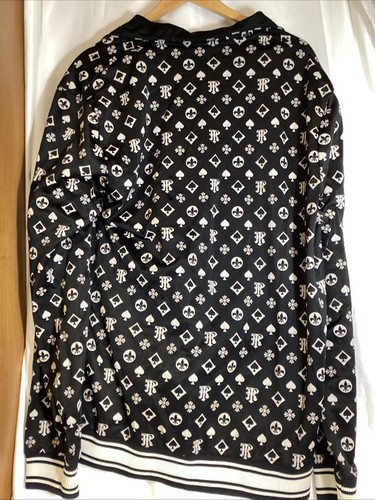 kream vintage club spade zip up jacket size 3x large with taschen - Bild 9 von 10