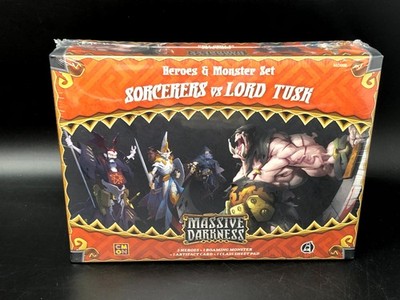 CMON - Massive Darkness - Kickstarter - Sorcerers vs Lord Tusk Expansion English