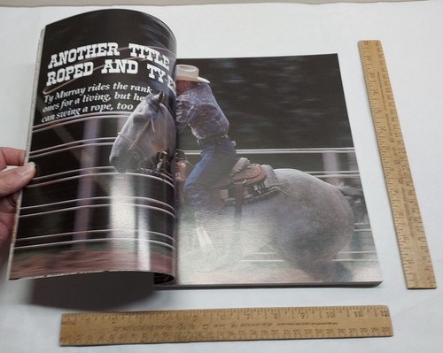1991 NATIONAL FINALS RODEO - TY MURRAY  World All Around Champion on cover - Picture 5 of 10