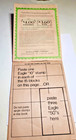 Eagle Stamp Savings Book unused! rare! MINT Condition-no tears- creases-or marks — photo 4