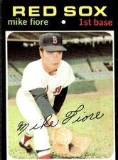 Mike Fiore 1971 Topps #287 Boston Red Sox