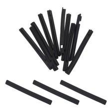 10pcs PCI Express X16 Port Duct Covers Caps for PCI-E X16 Female End, Black