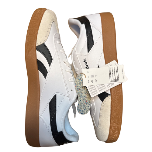 Reebok Men’s Smash Edge Sneakers White/Black/Gum Size 12 Damaged Box - Picture 3 of 5