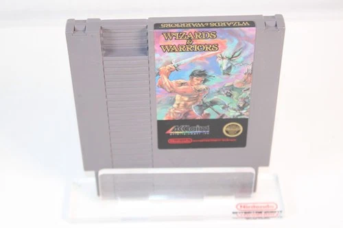 Wizards & Warriors (Nintendo NES) Authentic, game only, tested/works