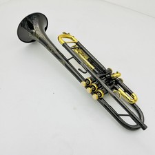 High Quality Bb Tune Trumpet Black Nicked Plated Professional With Case