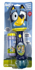 Bluey Light Sound Bubble Wand Toy Musical Battery Powered Little Kids 2429026