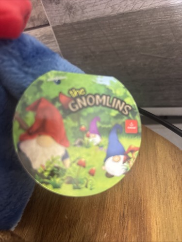 Gnomlins Tinklink 14" by Aurora Red and Blue Travelocity Gnome NEW w/Tag! ..(B9) - Picture 2 of 3