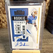 2020 Panini Contenders Rookie Ticket Autograph Alohi Gilman #265 Chargers NFL