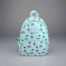 Loungefly Disney Lilo  Stitch Mini Backpack Mint Green Multicolor Print