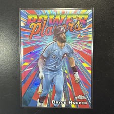 2025 Topps Chrome - Power Players Bryce Harper #PP-6 Phillies