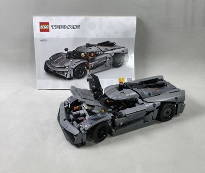 LEGO Technic 42173 Koenigsegg Jesko Absolut Hypercar Grau 801 Teile Sammler Auto
