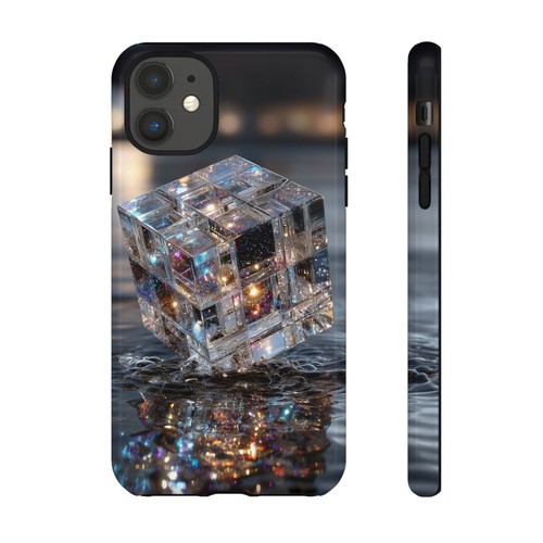 Crystal Cube Matrix Reflection - Phone Cover Case for iPhone, Galaxy, Pixel - 第 115/261 張圖片