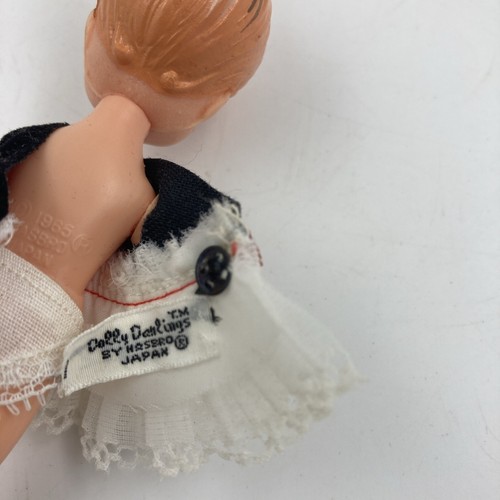 Vtg 1965 Dolly Darlings Cathy Goes To A Party Hat Box Series Hasbro Japan - Picture 7 of 8