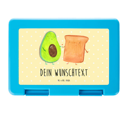 Brotdose Personalisiert Avocado Toast - Personalisierte Geschenke Lunchbox L..