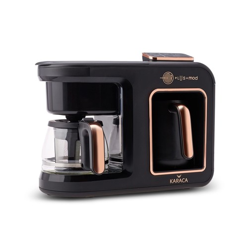 Hatır Plus Mod 5 in 1 750ml Tea/Filter Coffee & Turkish Coffee Maker Black - Picture 22 of 24