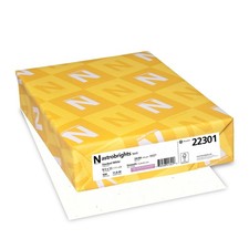 Stardust White Color Paper 8.5x11 24lb 500 Sheets 22301 Flecked Printer Paper