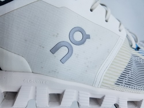 Zapatos para correr On Cloud X Shift Swiss Engineering para hombre talla 13 blancos - Imagen 14 de 14
