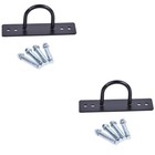 Set of 2 Hook Hammock Hooks Anchor Mount Installation