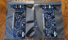 2x Creative Labs Sound Blaster SB0570 PCI Sound Card 5.1