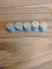 silver roosevelt dimes roll 50. 1940-1964. Lightly Circulated Mostly.D-18