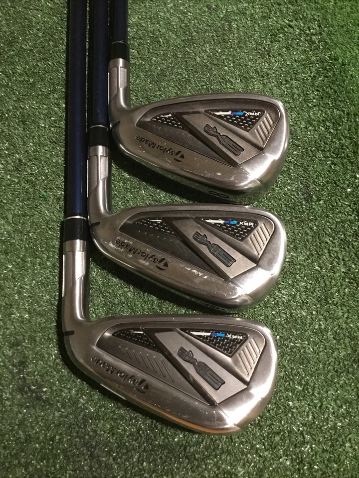 Taylormade SIM2 Max Irons Set 5-PW, No 7i Seniors Ventus 5A Blue Graphite Shafts - Image 3 of 4