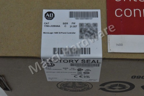 Sealed Allen Bradley 1766-L32BWAA /C MicroLogix 1400 32-Pt Controller - Picture 2 of 21