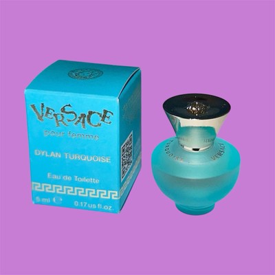 NEW Versace Dylan Turquoise Blue Pour Femme EDP 5mL/0.17oz Mini Splash Dabber
