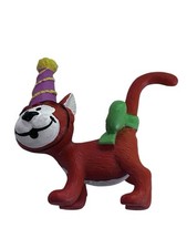 SCHLEICH 20703 THE SMURFS PARTY AZRAEL GARGAMEL CAT JUBILEE 2007 FIGURINE