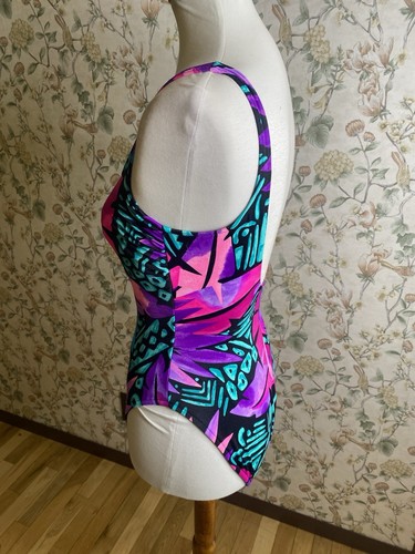 Traje de baño ajustado talla 6P Petites vintage floral - Imagen 6 de 9