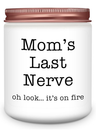 Mother's Day Gifts Funny Candle for Mom Unique Gift from Son Daughter 9 oz - Picture 3 of 3