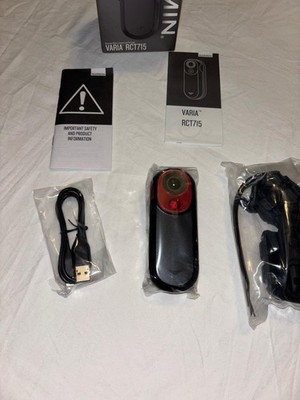 Garmin Varia RCT715 Rear View Radar with Camera and Tail Light | eBay