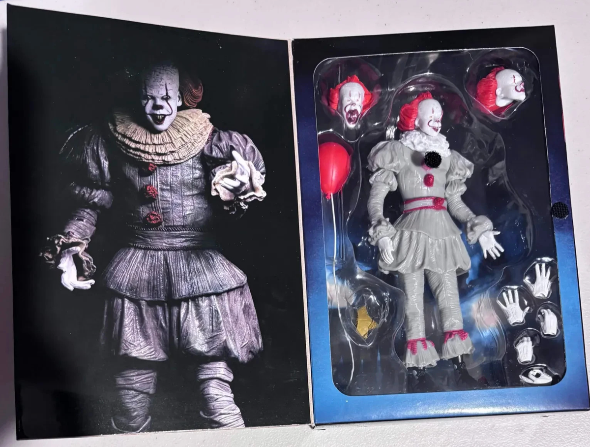 新品　NECA アクションフィギュア IT チャプター2 ペニーワイズ 2019 NECA IT Chapter 2 (2019) - Ultimate Pennywise Action Figure for
